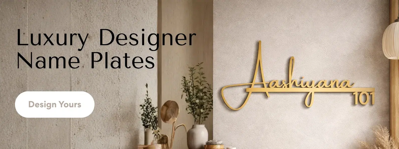 Luxury Designer Name Plates