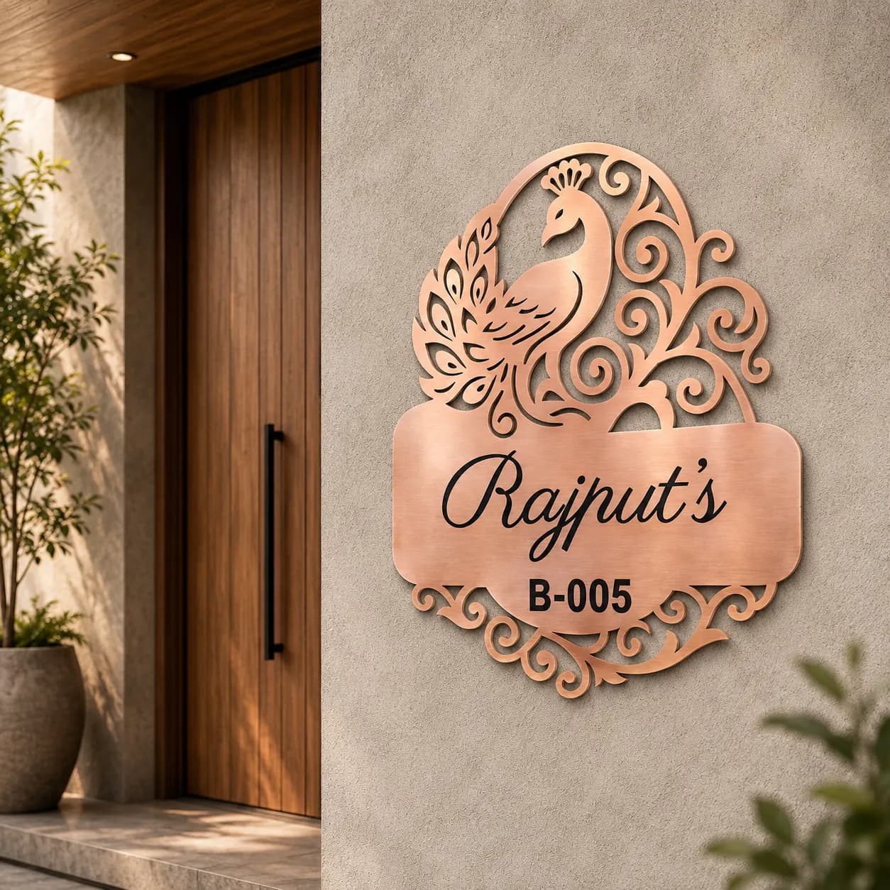 Royal Plume Name Plate